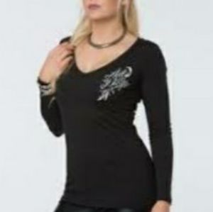 R 23 Long Sleeve with Hoodie